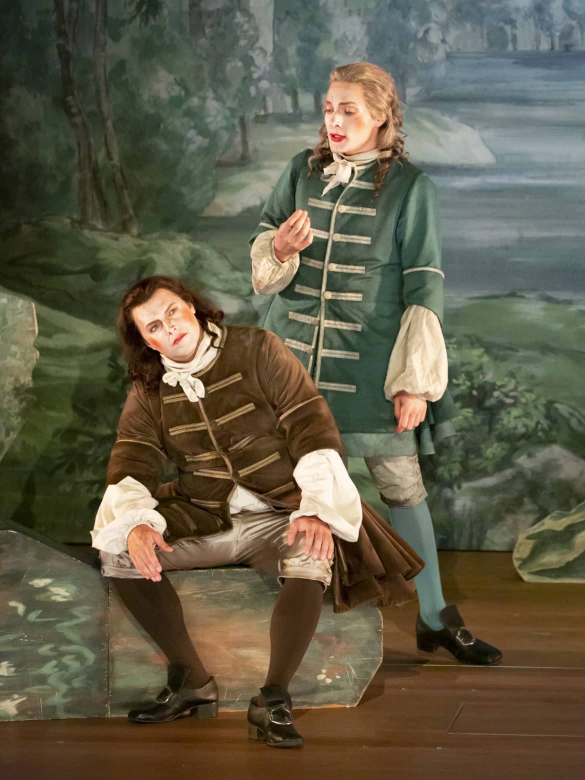 Florian Götz (Damon) & Alois Mühlbacher (Amyntas) © Birgit Gufler