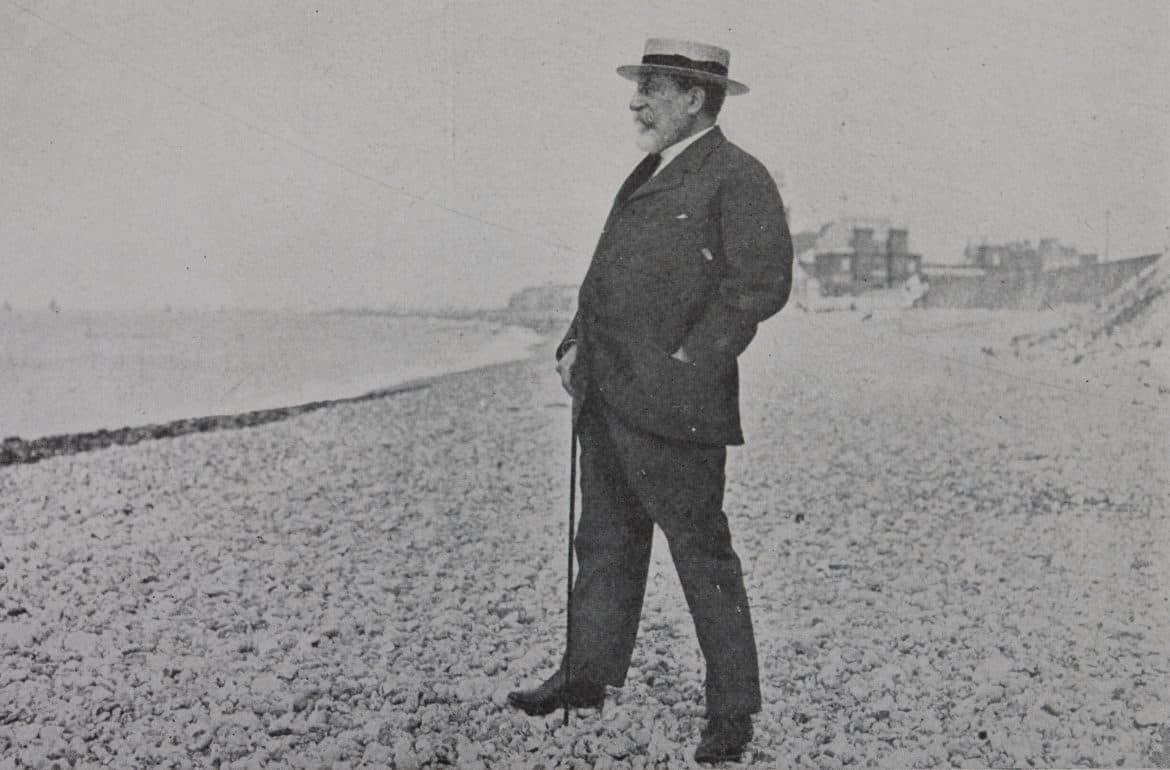 Camille-Saint-Saens-sur-la-plage-de-Dieppe