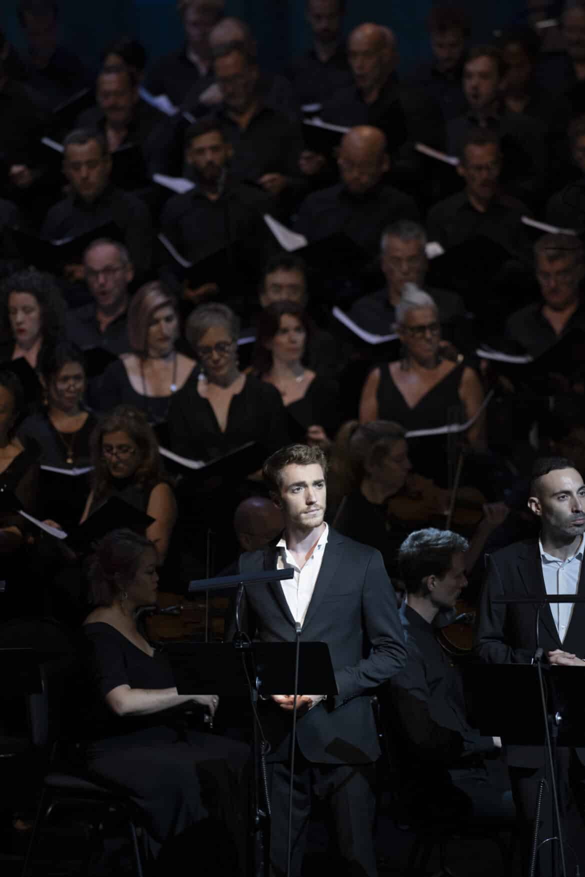L’opéra Le Prophète de Giacomo Meyerbeer (1791-1864) – Livret d’Eugène Scribe – en version de concert le samedi 15 juillet 2023 au Grand Théâtre de Provence. Festival d’Aix-en-Provence. Direction musicale : Sir Mark Elder. Orchestre, London Symp