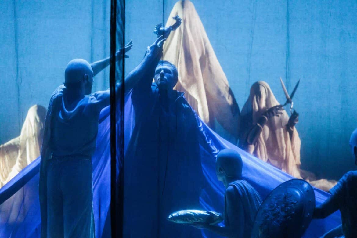 RAVENNA 9/01/2025. TEATRO ALIGHIERI. PROVE GIULIO CESARE